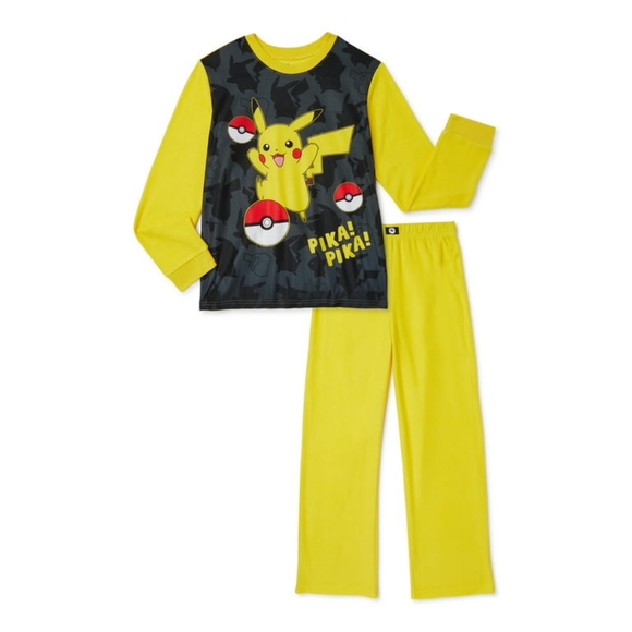 PokeMon 2 Piece Pajama Set - Picture 3 of 3